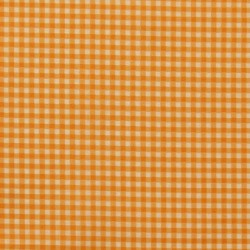 Tissu Frou-frou vichy Mandarine