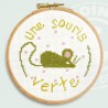 Une souris verte