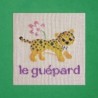Guépard - Broderie