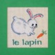 lapin mouton rouge broderie