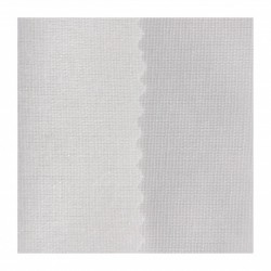 Toile thermocollante blanche pour tissu coton 