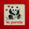 Panda - Broderie