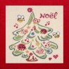 Noël Coccinelle - Broderie
