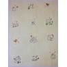 Plaid Mouton Laine - Broderie